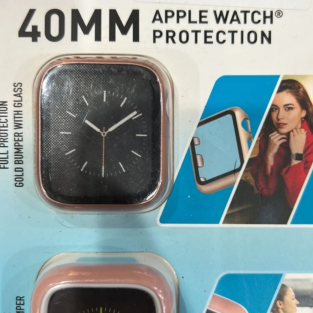 Apple Watch 40mm bumper with glass